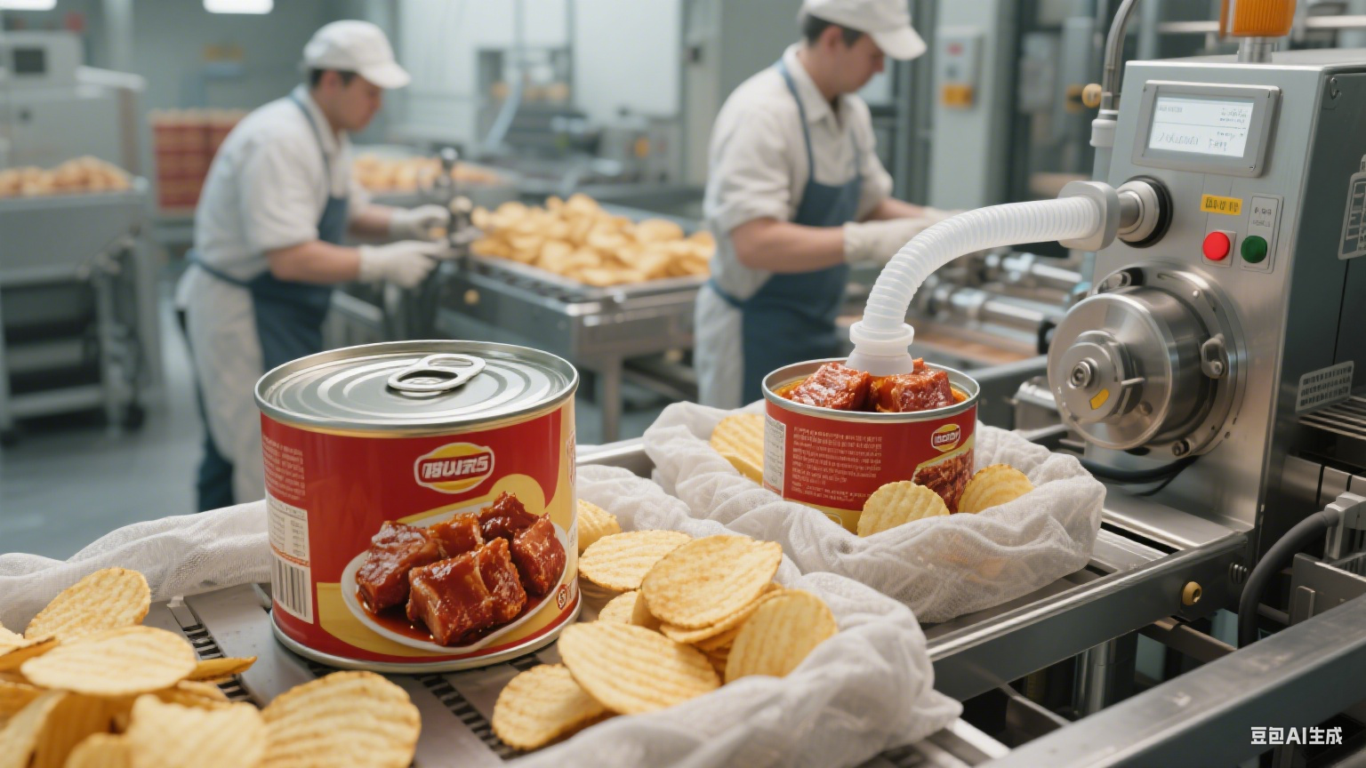 罐状真空食品包装机咋工作？一步一步讲清楚(5)