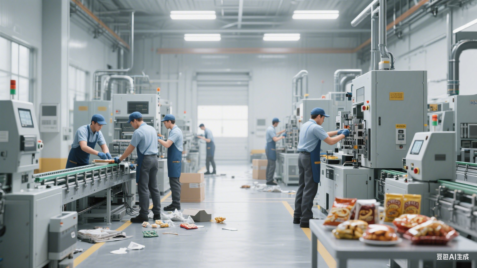 大型即食肉类零食全自动拉伸膜真空包装机：一站式服务解锁包装新体验(3)