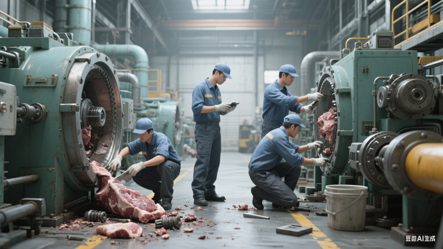 大型即食肉类零食全自动拉伸膜真空包装机：一站式服务解锁包装新体验(5)