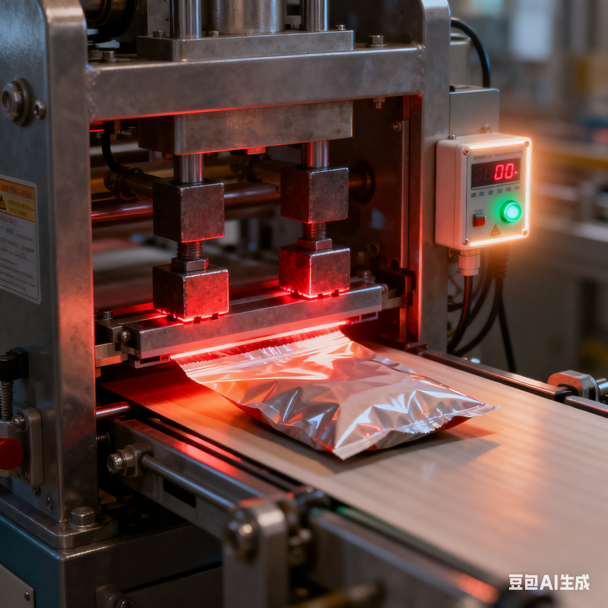 黑鸭藕片的 “封口守护战”：贴体封口机工作全纪录(4)