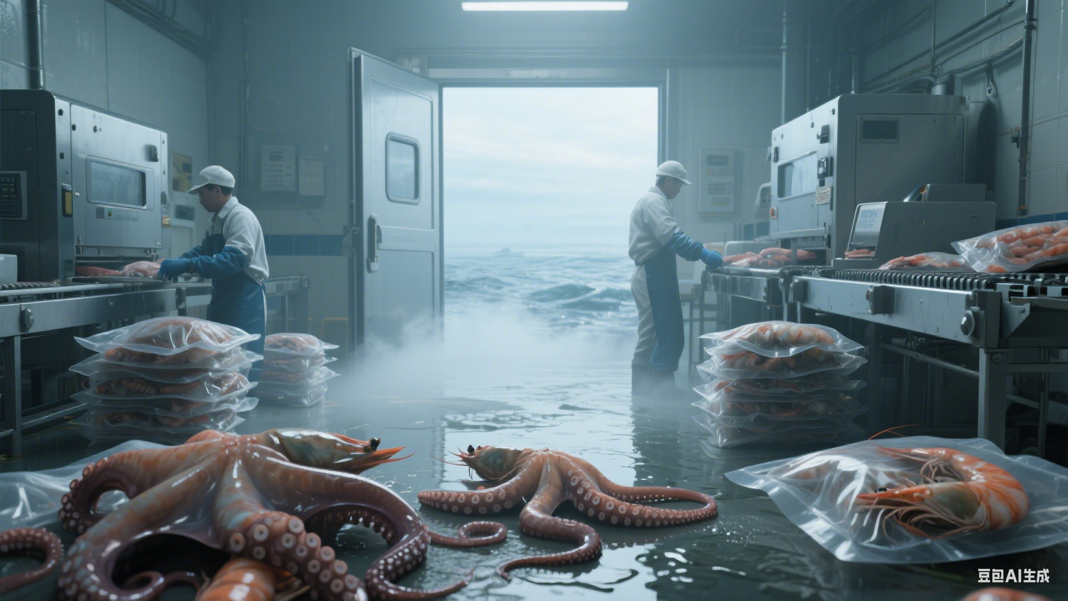 鲜度锁鲜术：虾鱼八爪鱼真空包装机的抽气速度与海味守护之道(1)