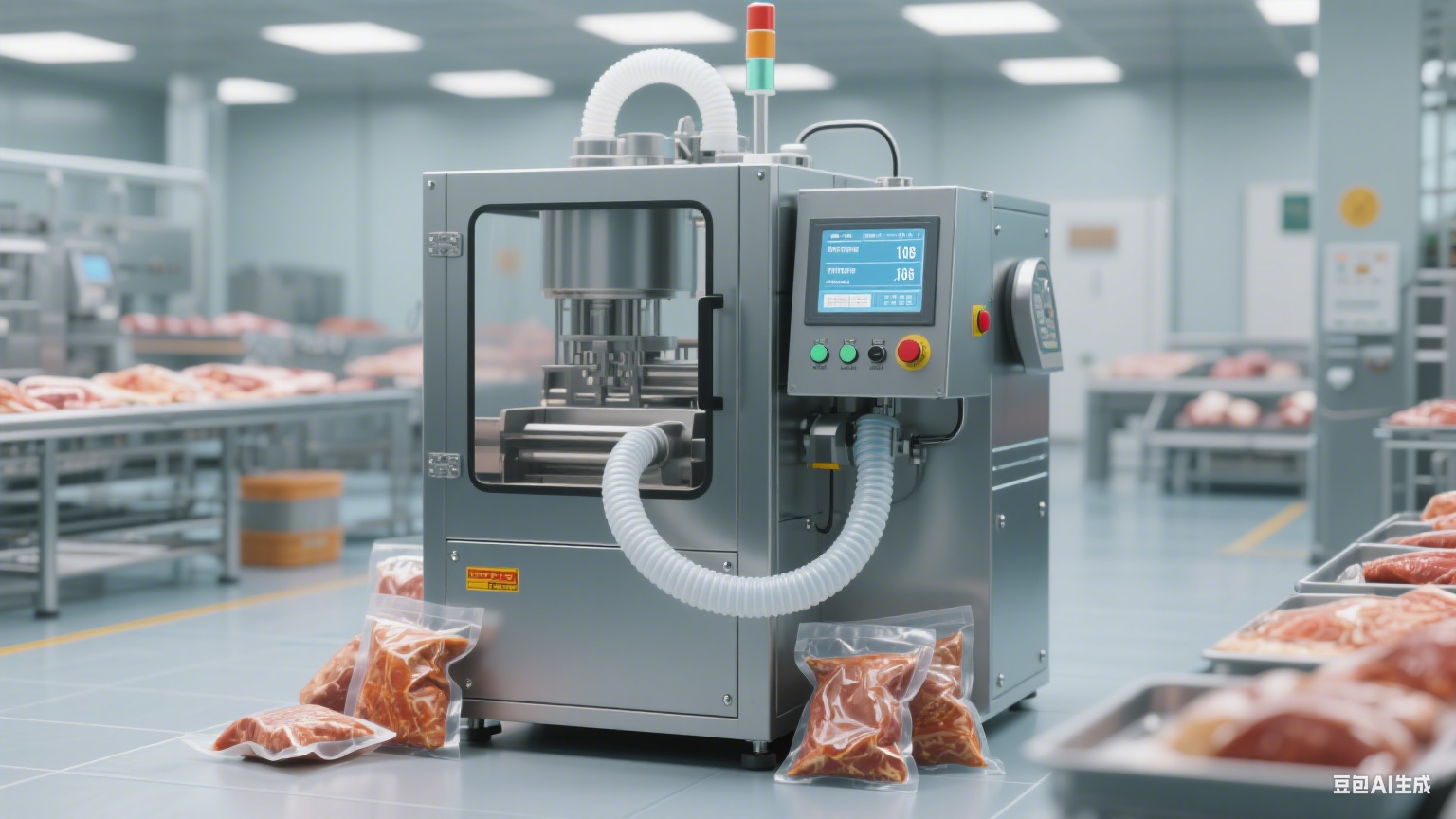 滚轴封鲜・真空锁味：拆解全自动滚动式真空包装机的抽气奥秘(5)