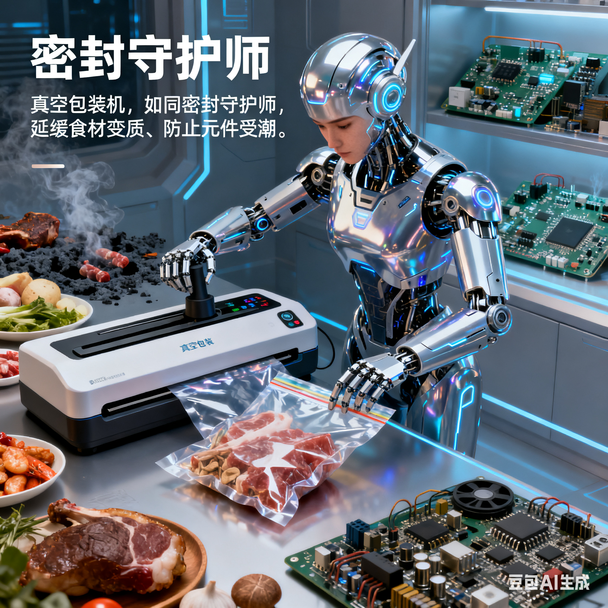 智控封鲜・精准锁味 —— 真空包装机控制方式的场景化(1)