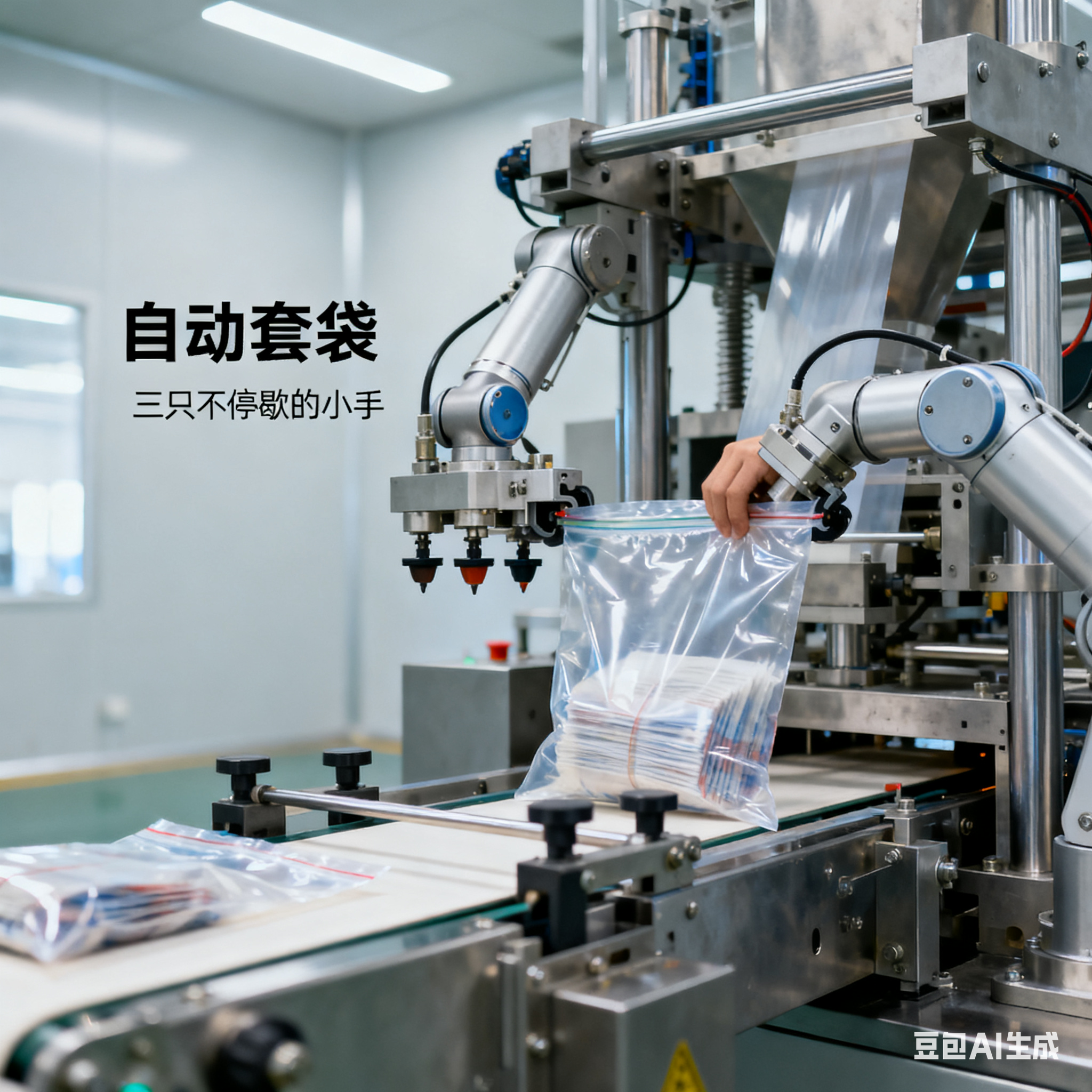 套袋装袋机封口一体机，干活速度咋样？(2)