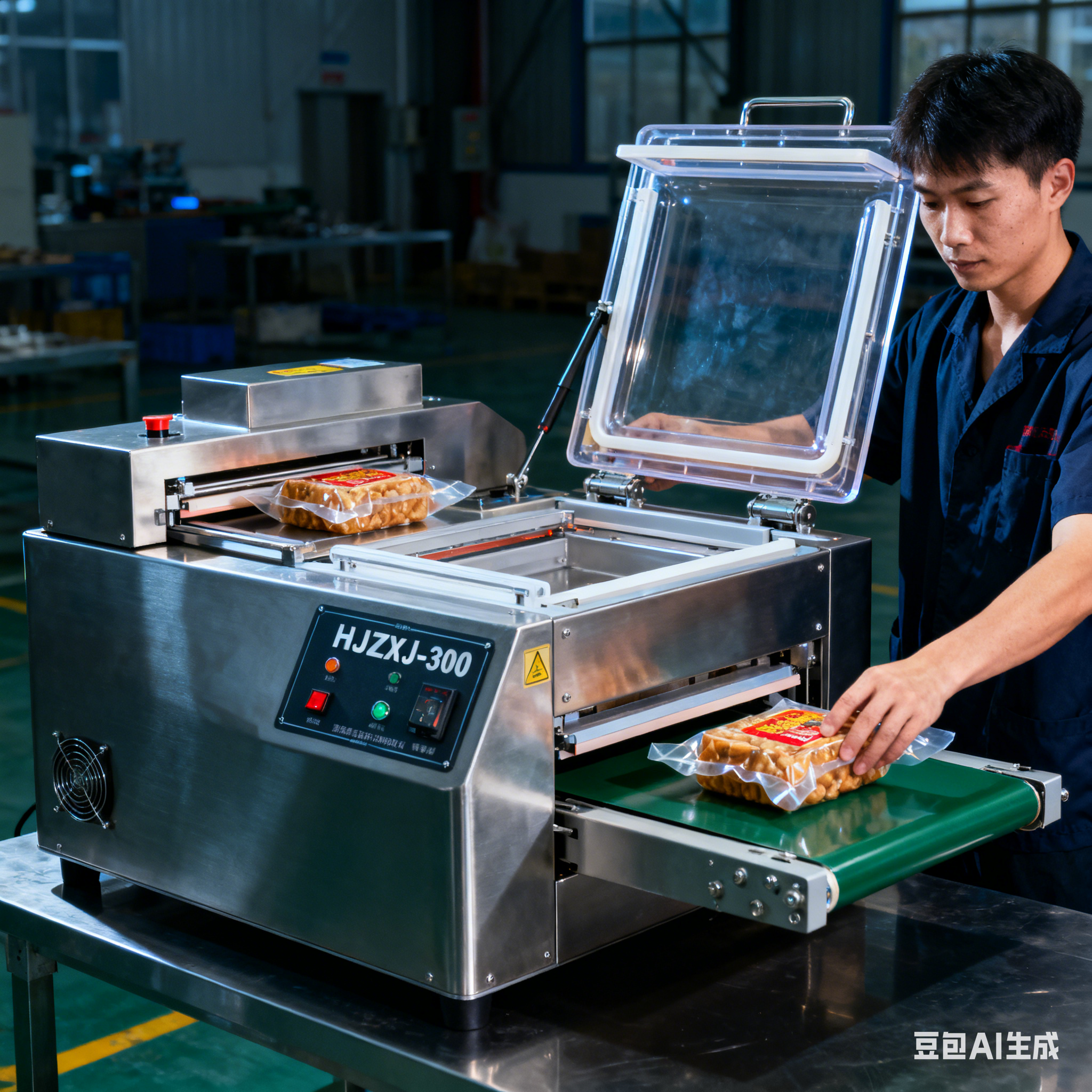 HJZXJ-300 型真空包装机，包装速度如何？(3)