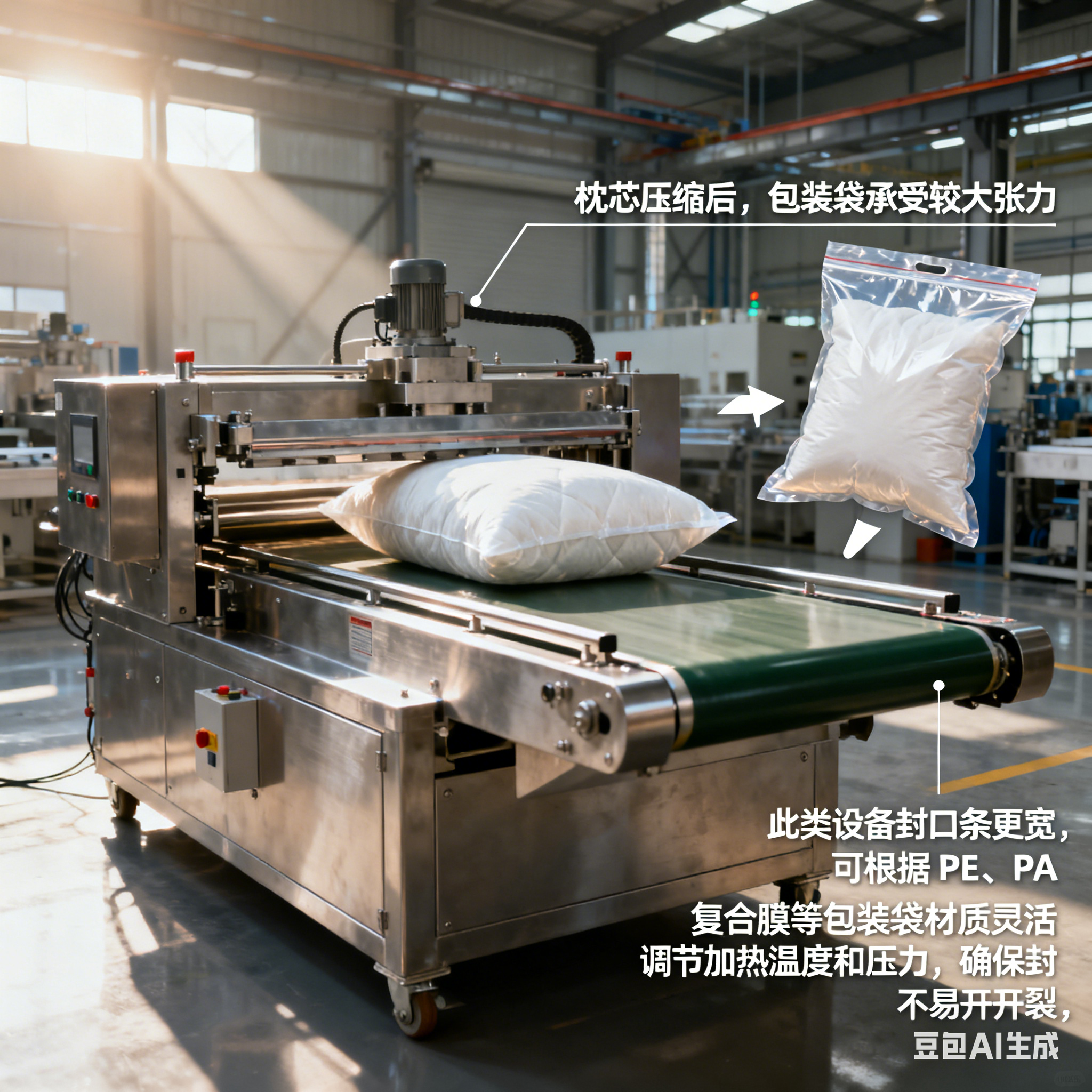 枕芯真空包装机，就是普通真空包装机吗？(3)